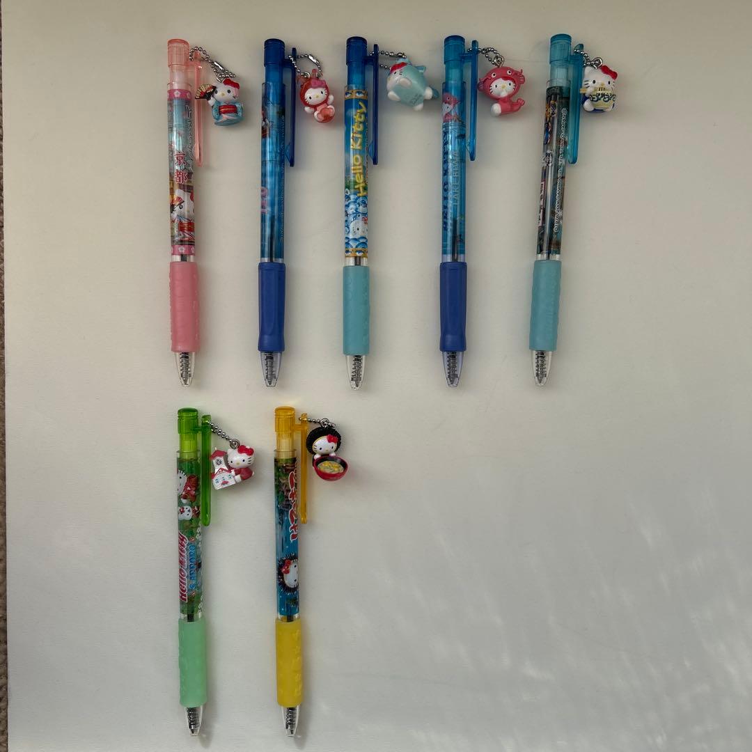 ハローキティ ご当地限定ボールペン99本&シャープ12本セット