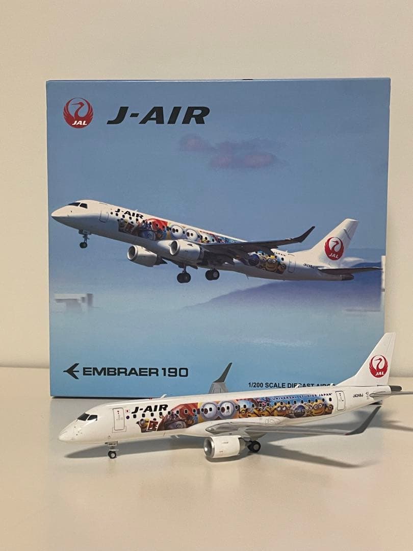 航空機・ヘリコプター JC wings J-AIR embraer E190 1/200