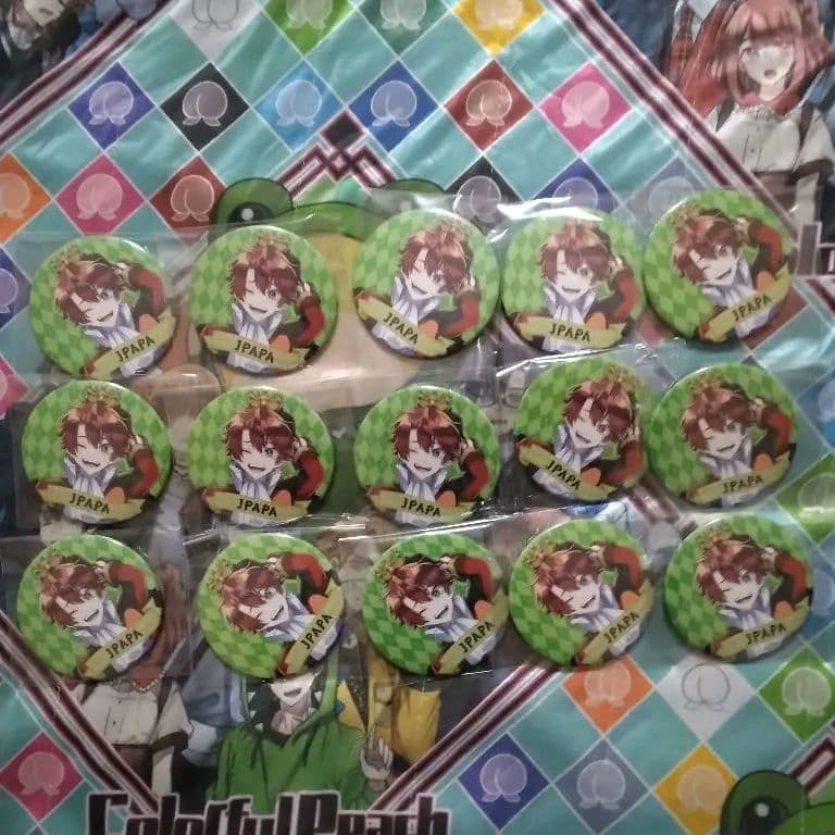 じゃぱぱさん　ワンダーランド缶バッチ　15個
