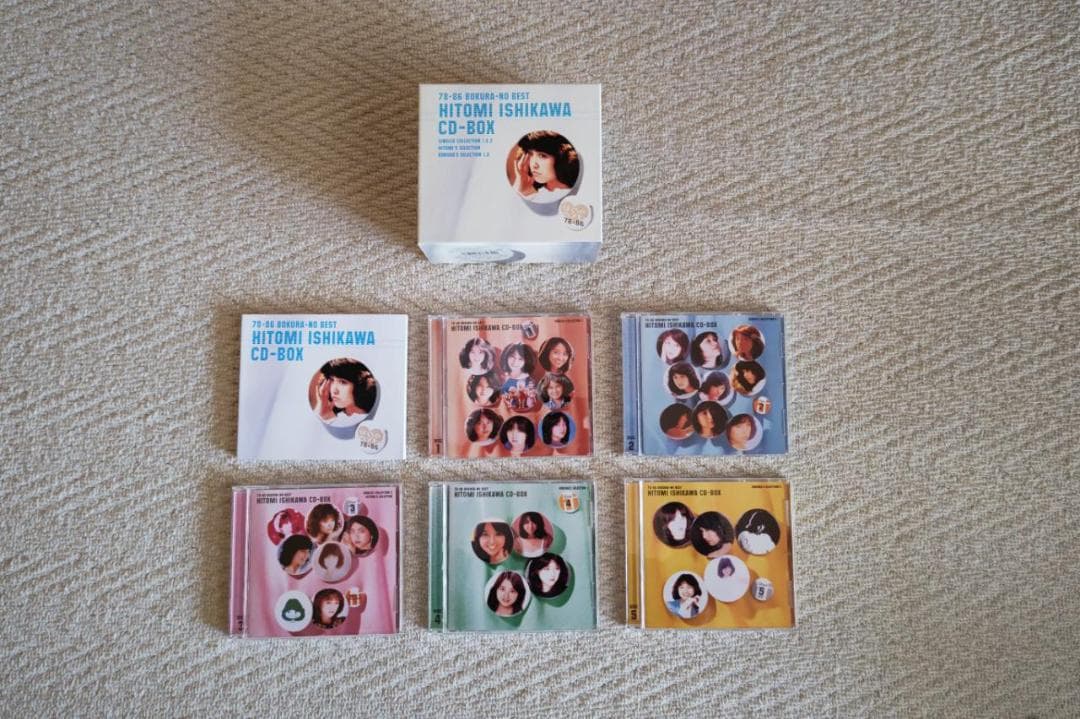 石川ひとみ／ＣＤボックス『ぼくらのベスト〜７８－８６』ＣＤ５枚セット