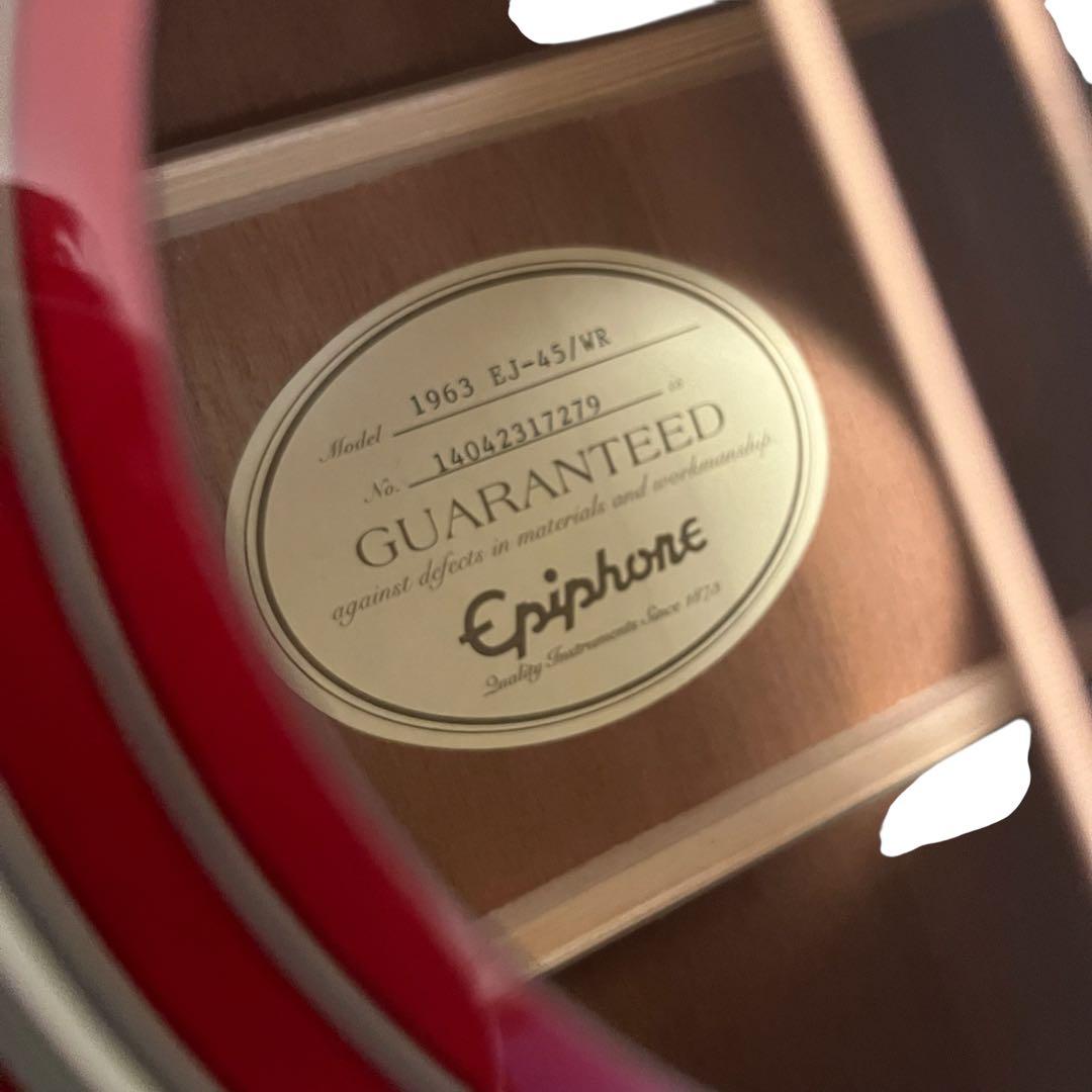 ✨【美品】エピフォン　Epiphone EJ-45S/ 1963 ケース付属