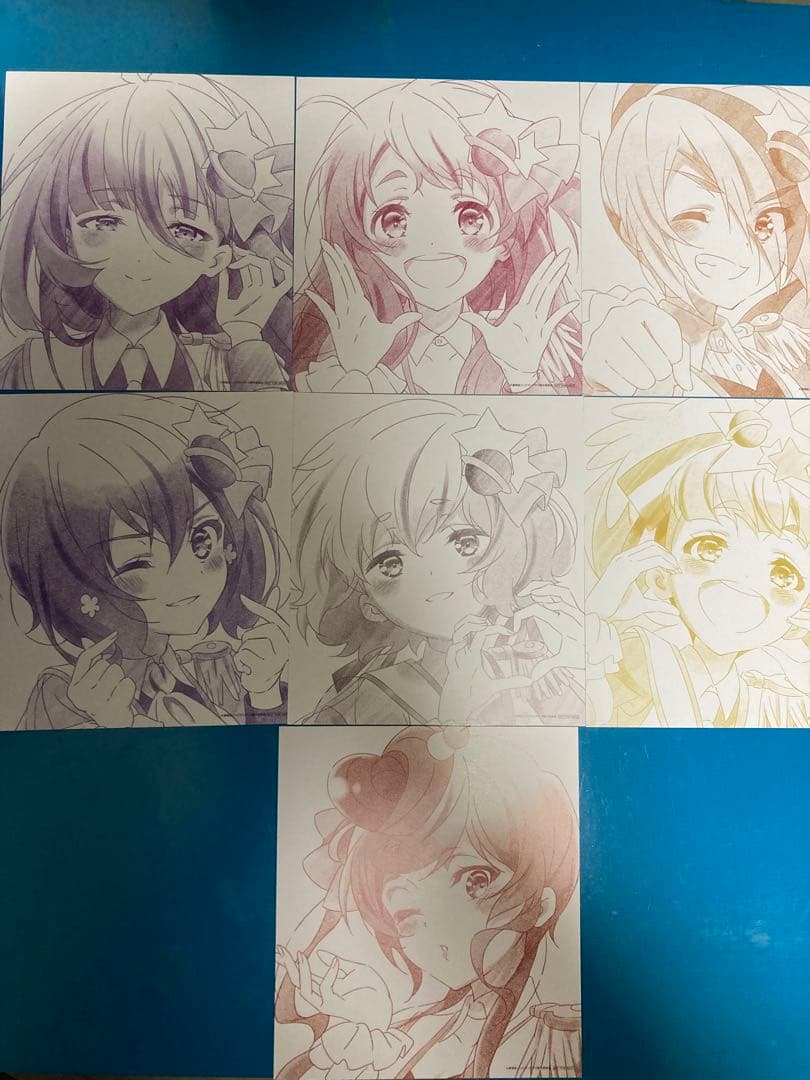 ゾンビランドサガ　映画　入場者特典　第5弾 色紙　ゾンサガ