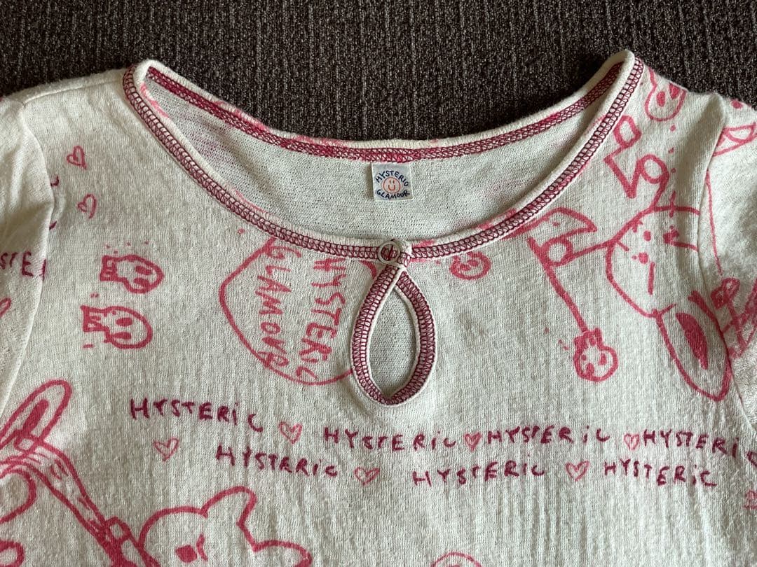 初期　ヒステリックグラマー　落書きウサギ　Tシャツ