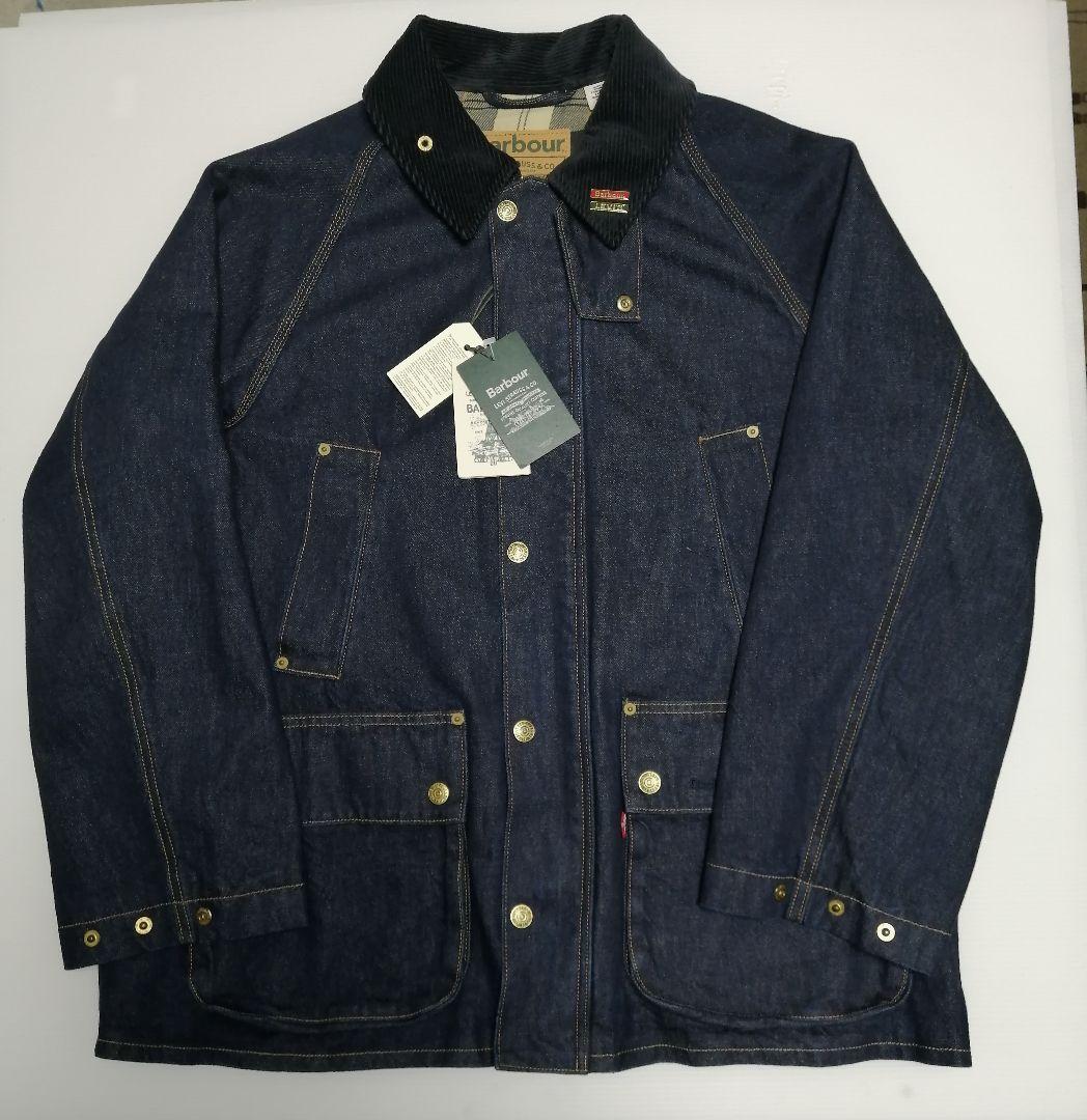ジャケット・アウター LEVI'S x Barbour Bedale Denim Jacket L