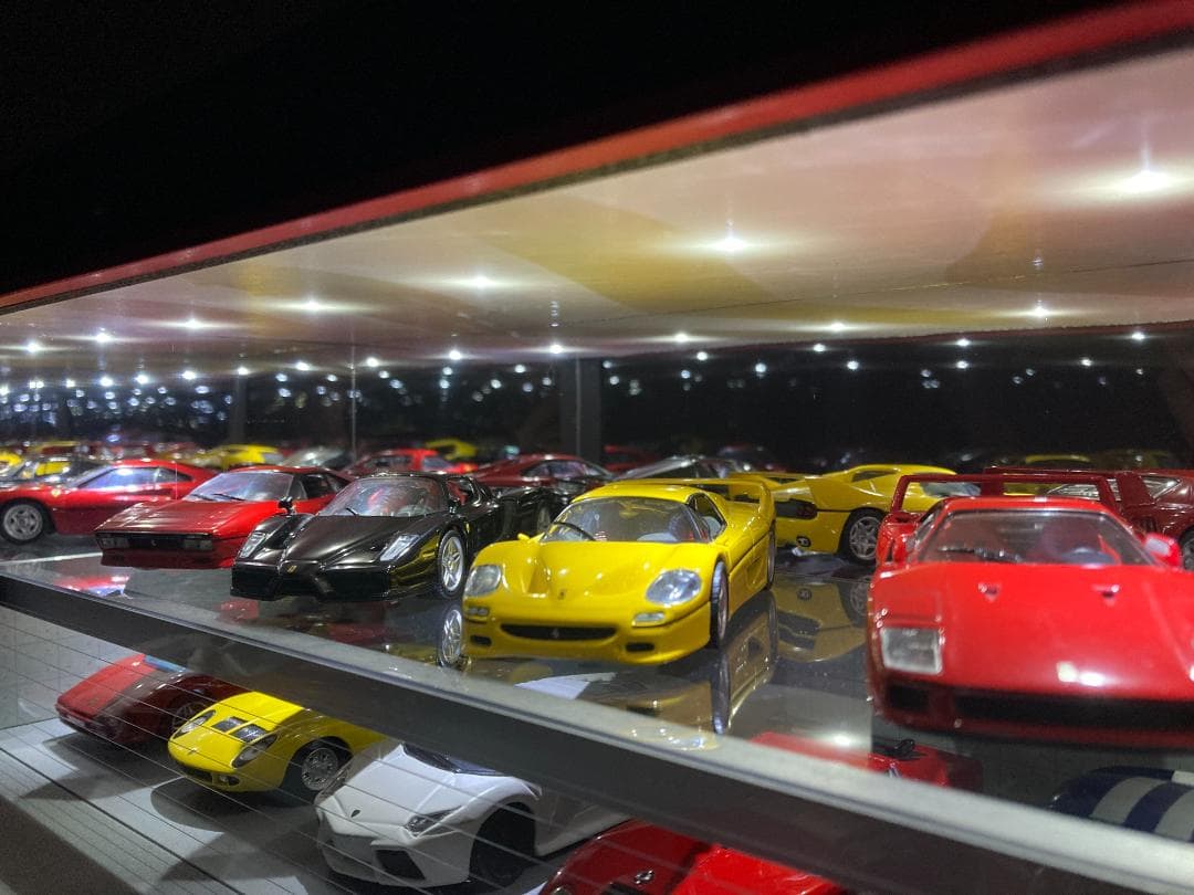 ミニカー用ジオラマ：1/43カーディーラーⅢ／ROUTE66仕様