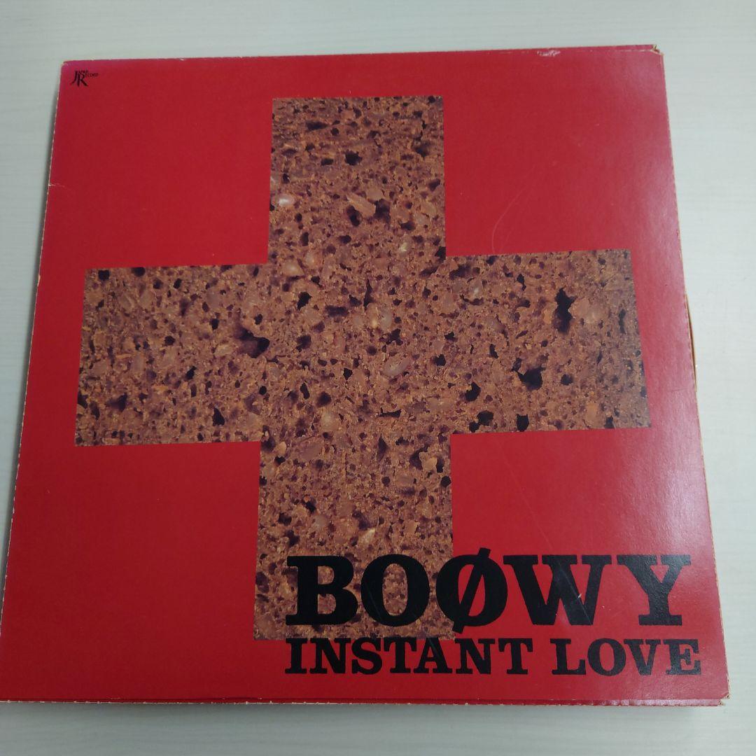 BOØWY INSTANT LOVE LPレコード