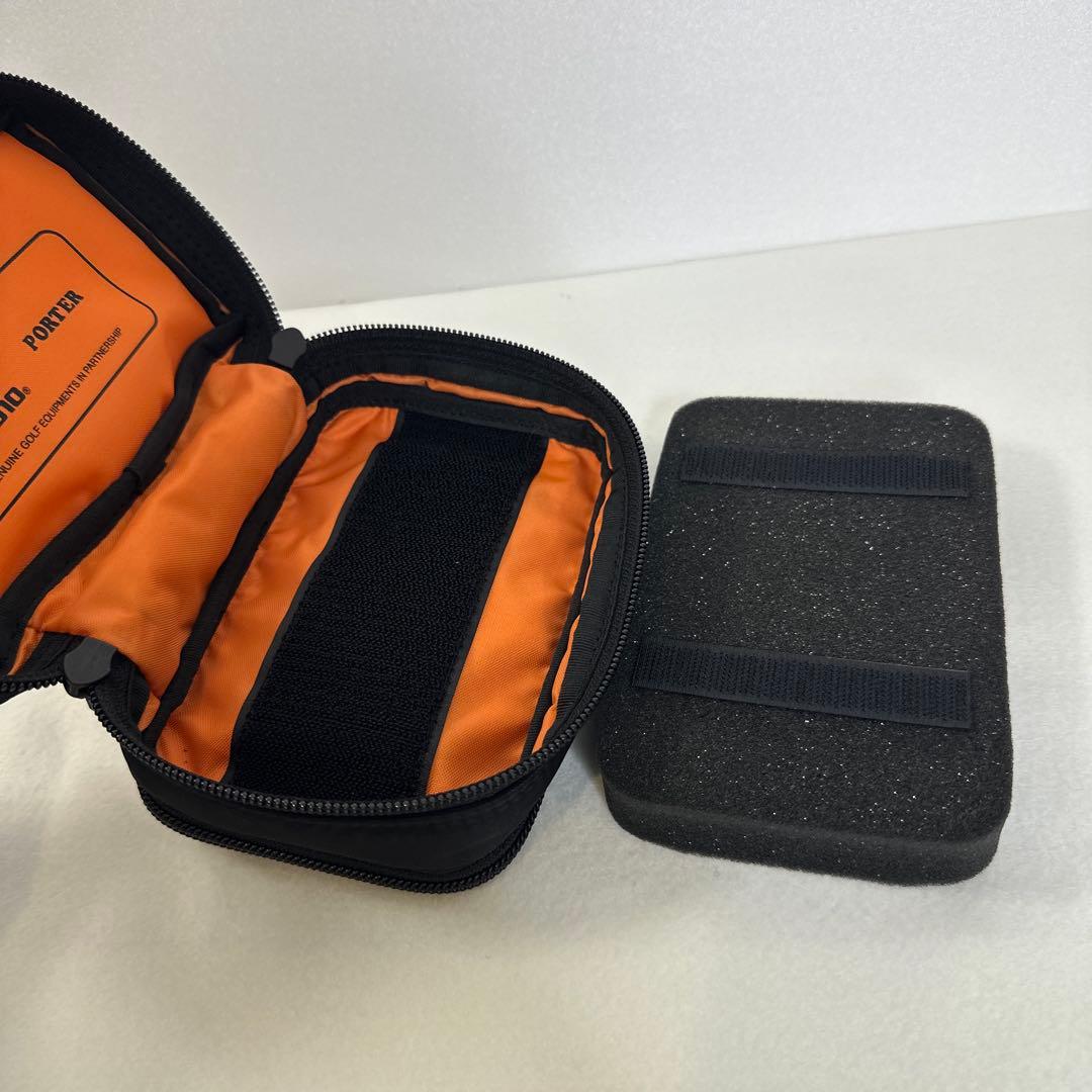 【新品未使用】PORTER ポーター　ミズノ　ゴルフポーチ　ブラック　コラボ