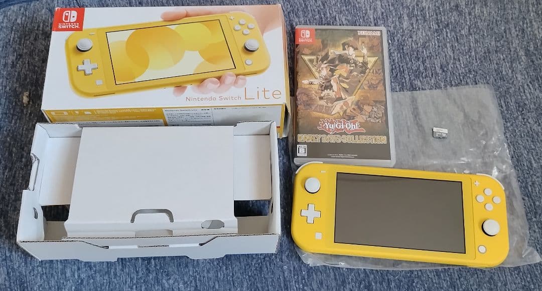 Switch Lite イエロー 本体 + 遊戯王AC+MC128GB