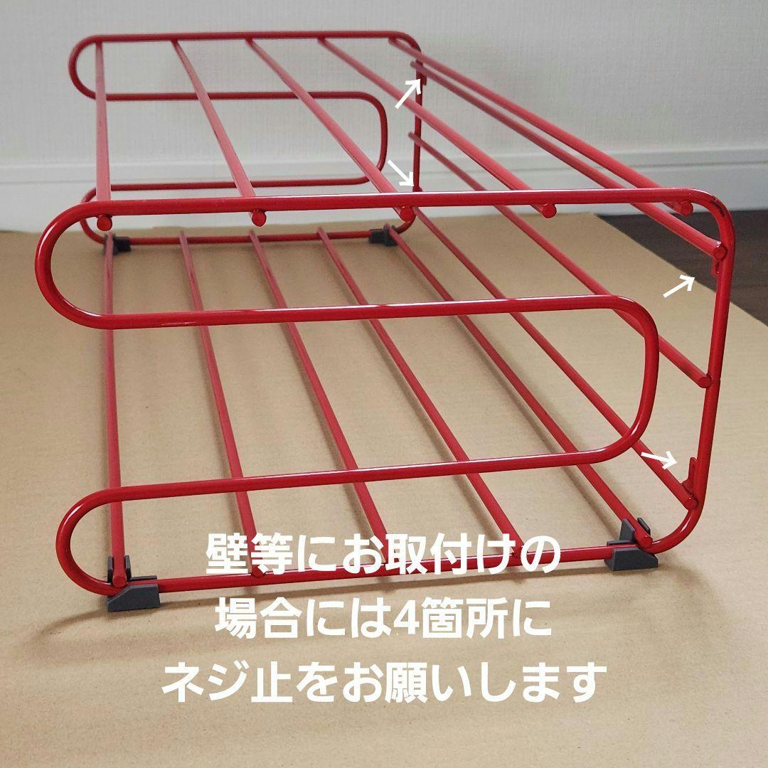 レトロポップ ウォールシェルフ ラック スチール オールド アメリカン 当時もの