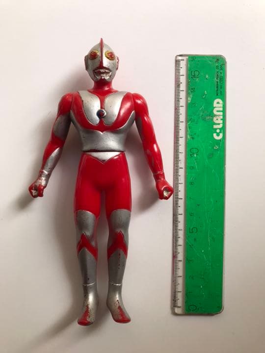 円谷プロ 1988年 MADE IN JAPAN ウルトラマン ソフビフィギュア