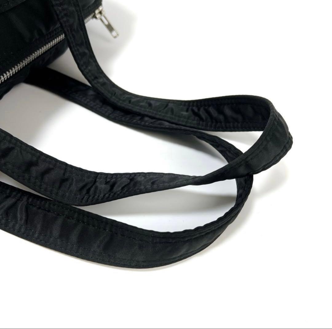 PORTER タンカー ダッフルバッグ ミニボストン S ブラック