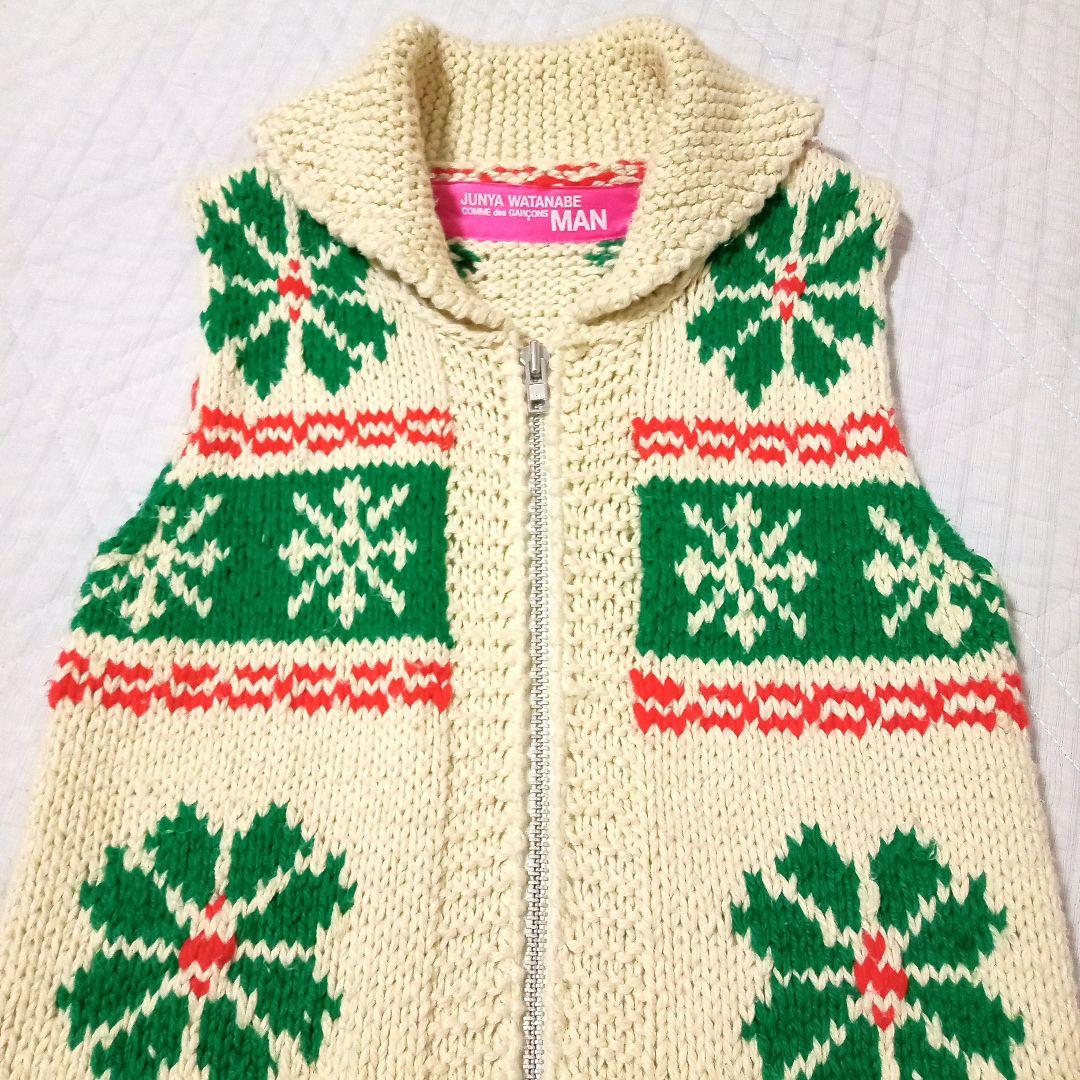 JUNYA WATANABE ニットベスト ヴィンテージ　カウチン