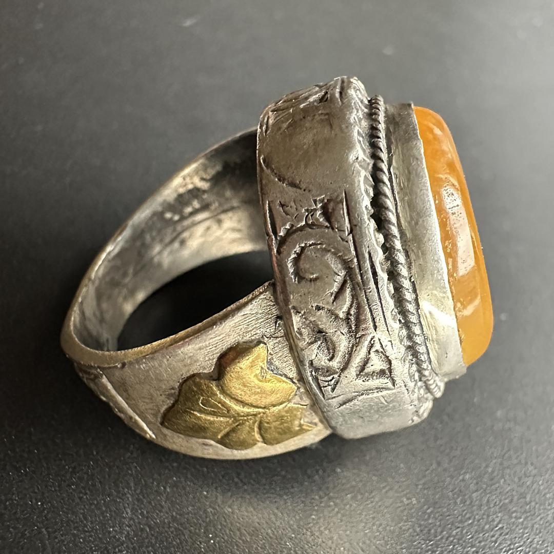 ビザンツ シルバーリング 銀 指輪 パワーストーン カラーストーン 1552