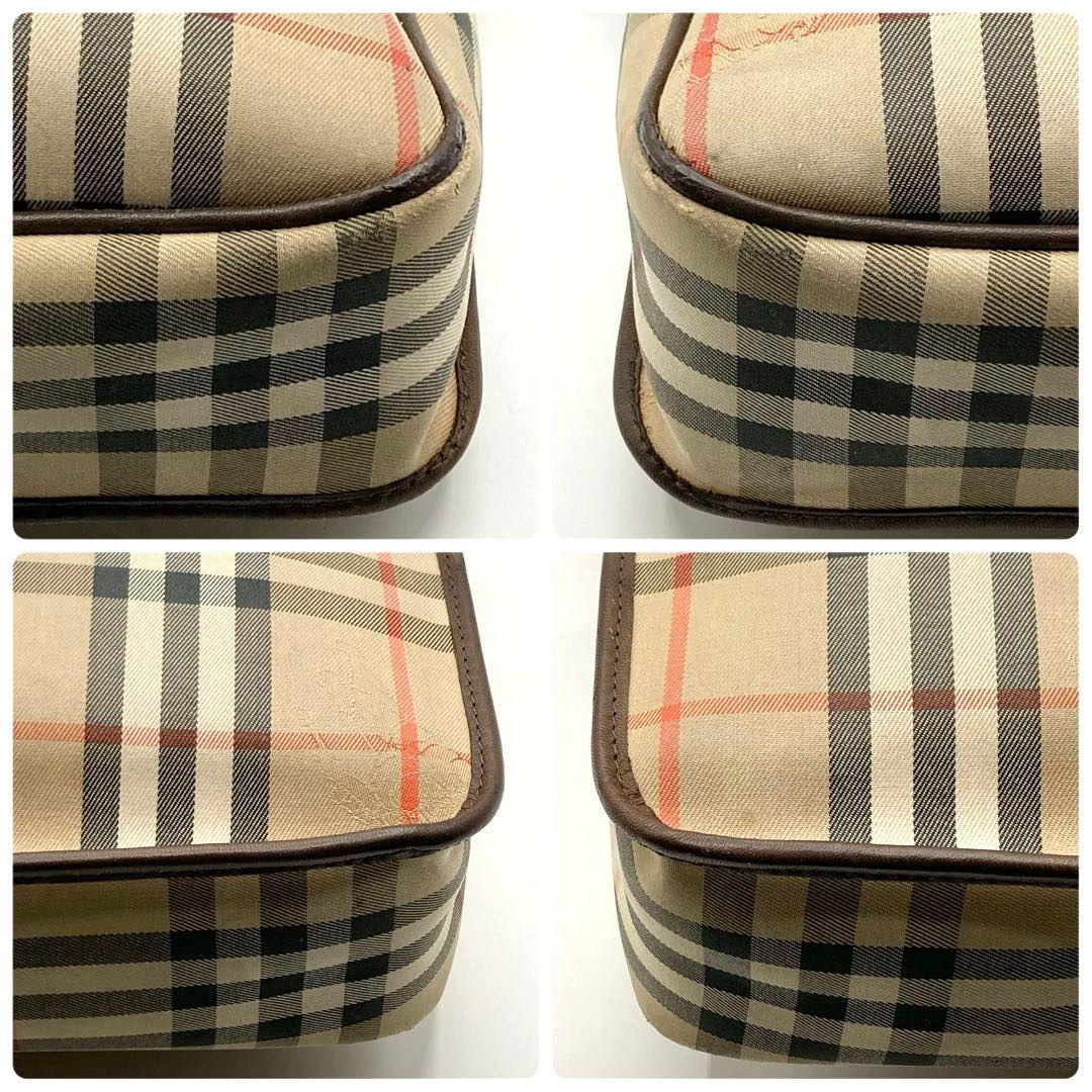 バーバリー ノバチェック 2way ビジネスバッグ ブリーフケース ショルダー