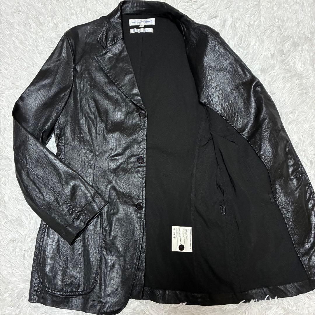 コムデギャルソン　テーラードジャケット　セミロング　フランス製