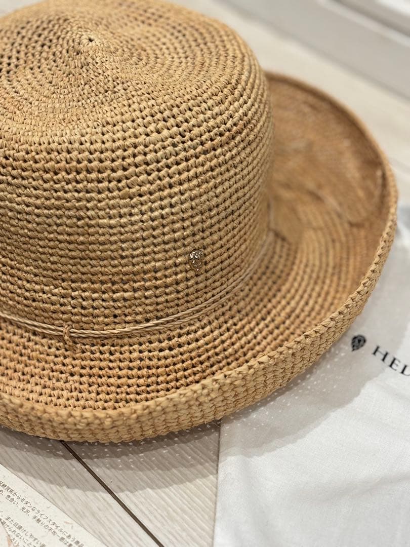 HELEN KAMINSKI 新品同様 プロバンス10 ナチュラル ラフィア