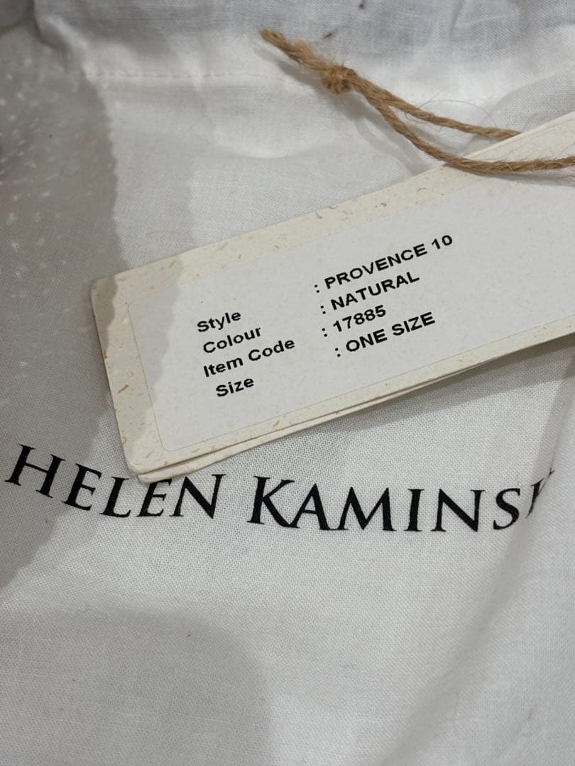 HELEN KAMINSKI 新品同様 プロバンス10 ナチュラル ラフィア