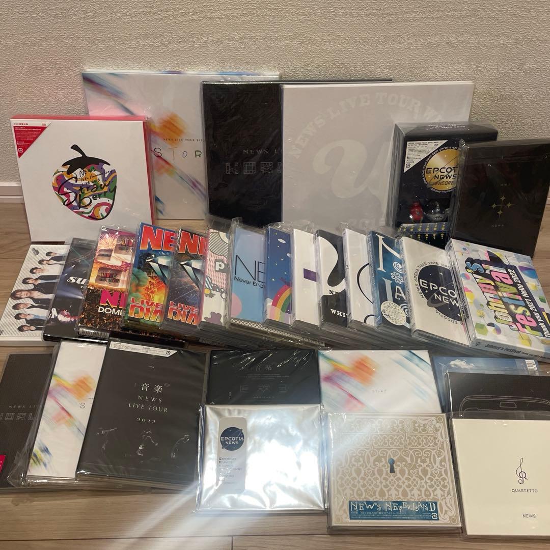 NEWS DVD CD まとめ売り　ジャニフェス