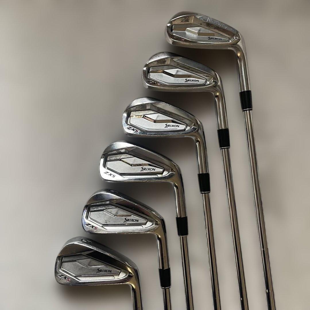 【名器】スリクソン ZX5 アイアン 6本セット DG dst S200