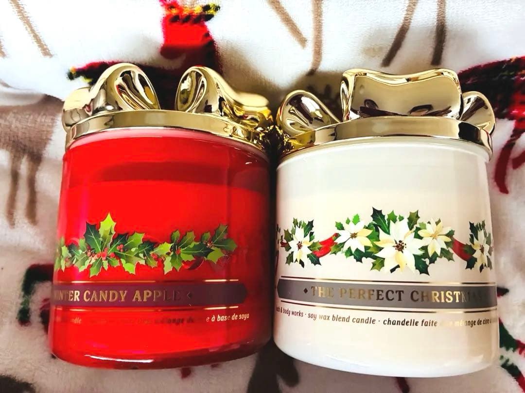 バスアンドボディワークス　キャンドル2個Bath & Body Works