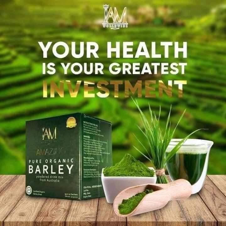 Pure organic Barley 3箱