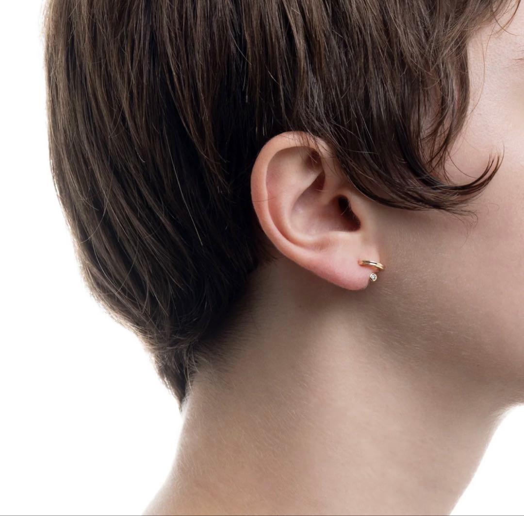 Hirotaka DROSERA ダイヤモンドピアス 右耳用