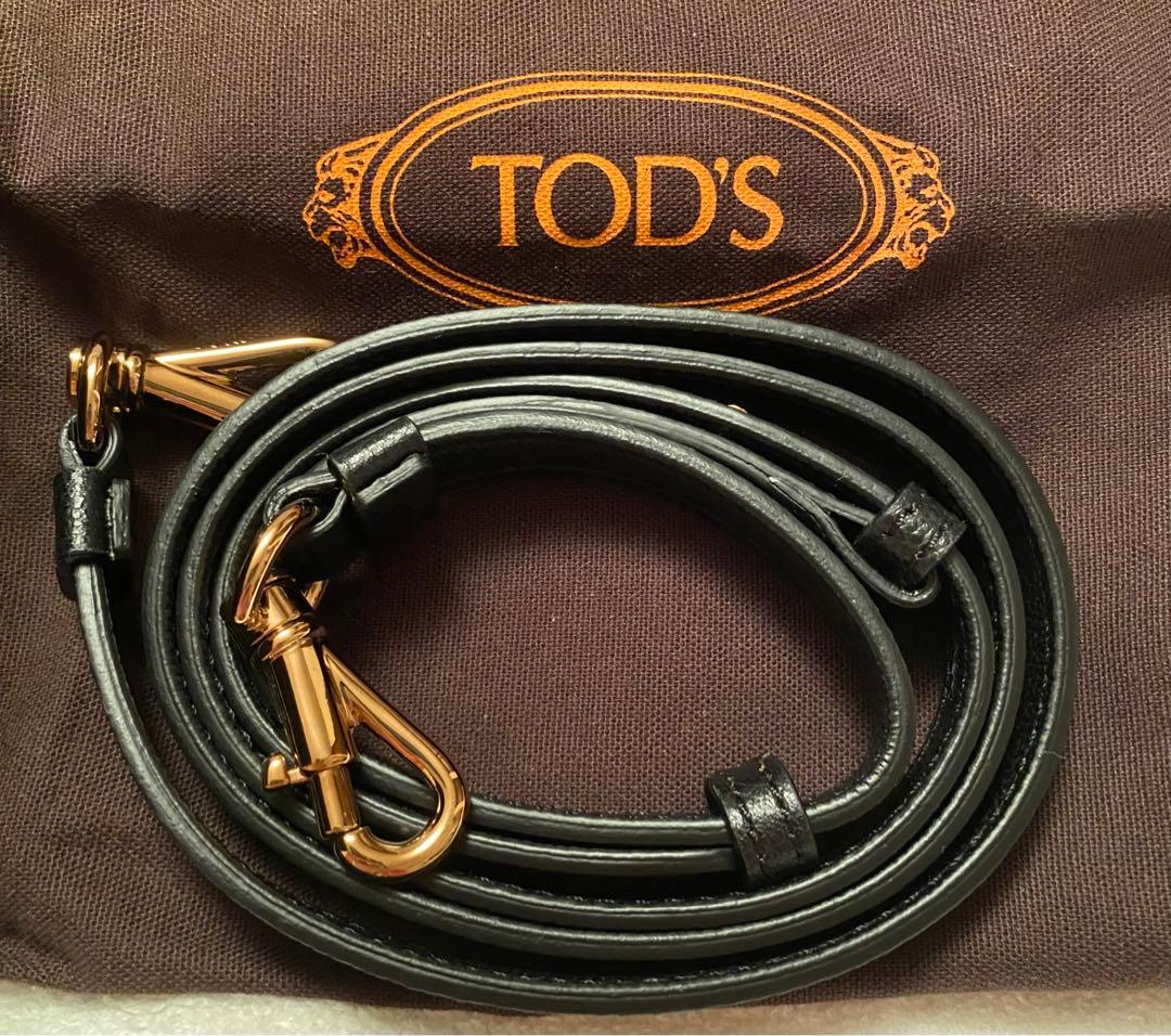 価格変更！金額&掲載期間変更！TOD'S 黒 レザー バッグ マイクロ