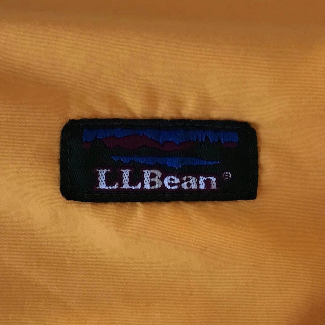 希少色「L」LLBean/ウォームアップジャケット/オレンジ/ナイロンジャケット