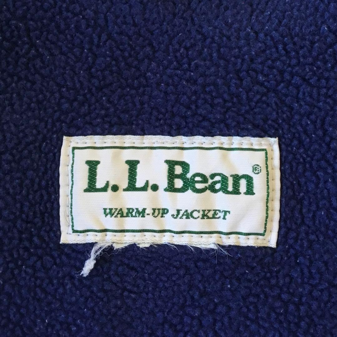 希少色「L」LLBean/ウォームアップジャケット/オレンジ/ナイロンジャケット