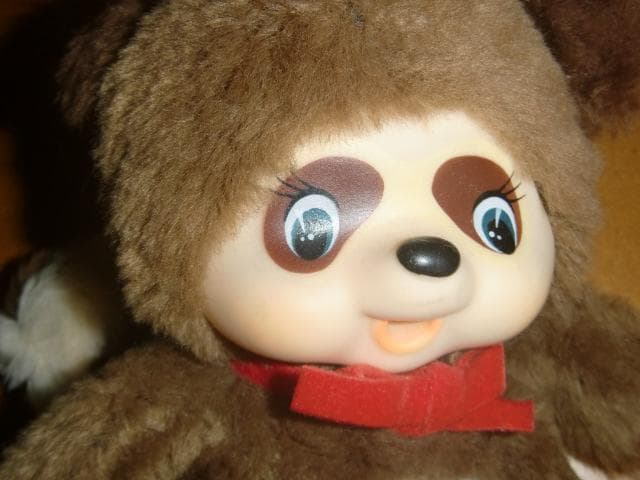 昭和レトロ !モンチッチ 友達 タヌタヌ 人形 タヌキ たぬき 激レア！