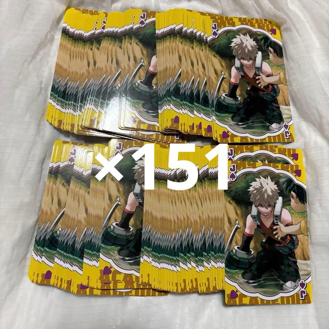 爆豪勝己 BIGトランプ 僕のヒーローアカデミア ヒロアカ ジャンフェス