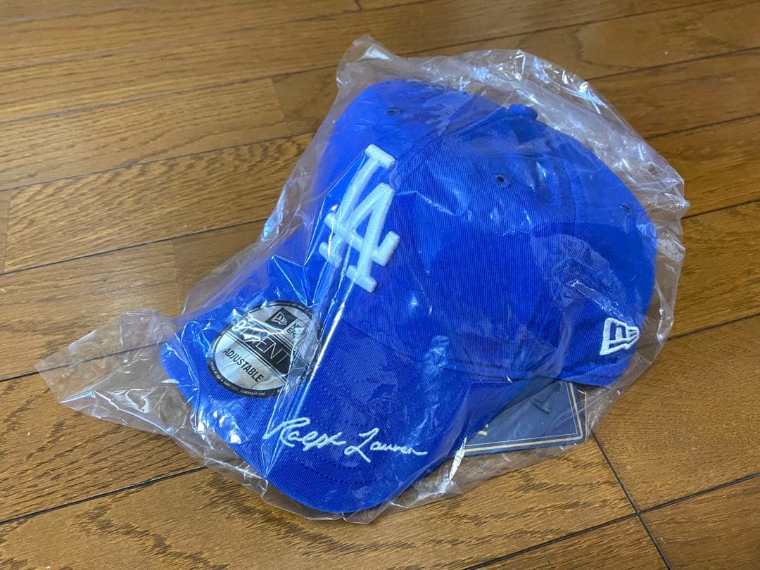 ニューエラ ポロラルフローレン コラボ ドジャース キャップ ブルー 未使用新品