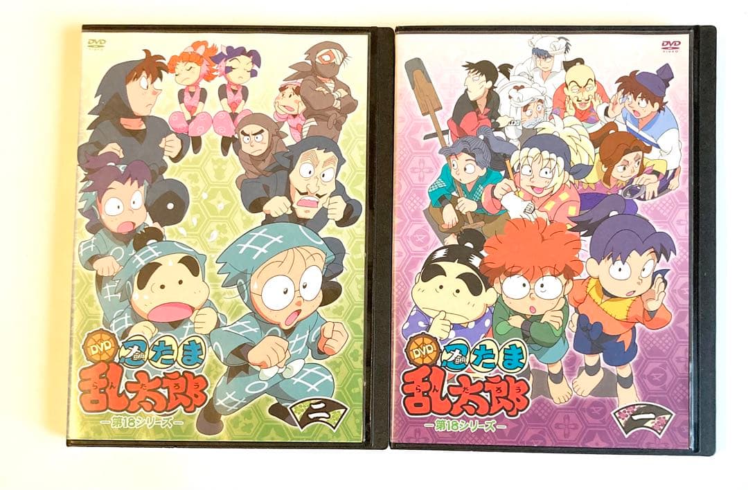 忍たま乱太郎 dvd 第18シリーズ　7巻 セット
