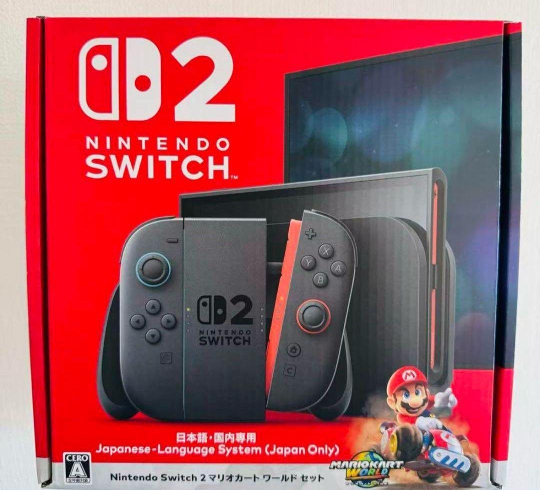 【新品】Nintendo Switch2 マリオカートセット 日本語専用