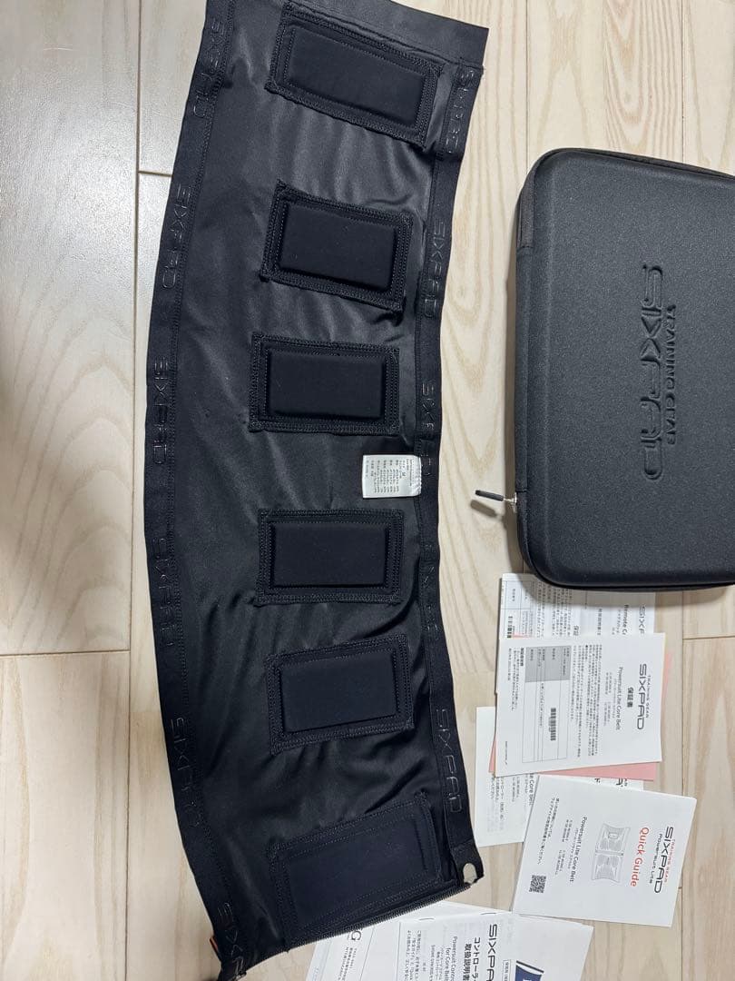 SIXPAD EMS腹筋ベルト フリーサイズ ブラック
