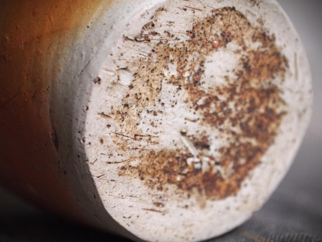 人気作家★星正幸【師：森陶岳】★備前ゆのみ★共箱・布・栞