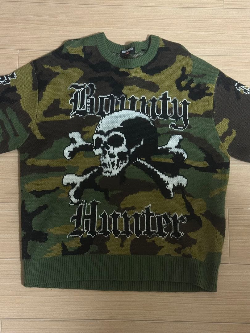 Bounty Hunter✖️Supremeカモフラージュセーター