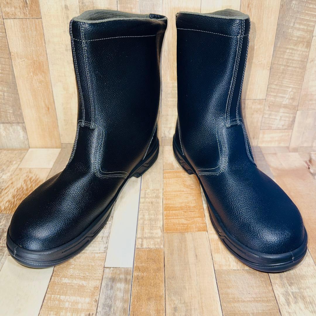 新品 未使用品！シモン安全靴28cm（半長靴）SS44黒 革製 Simon