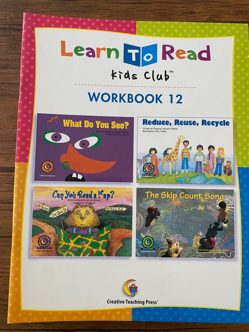 CTP Learn To Read ワークブック 12冊セット