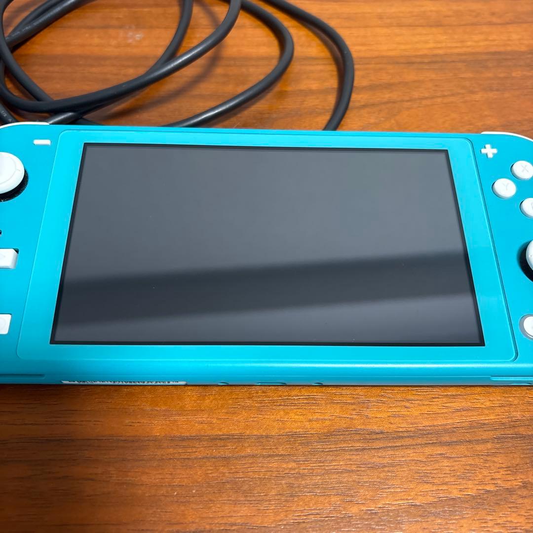 Nintendo Switch Lite ターコイズ　充電器・SDカード64GB