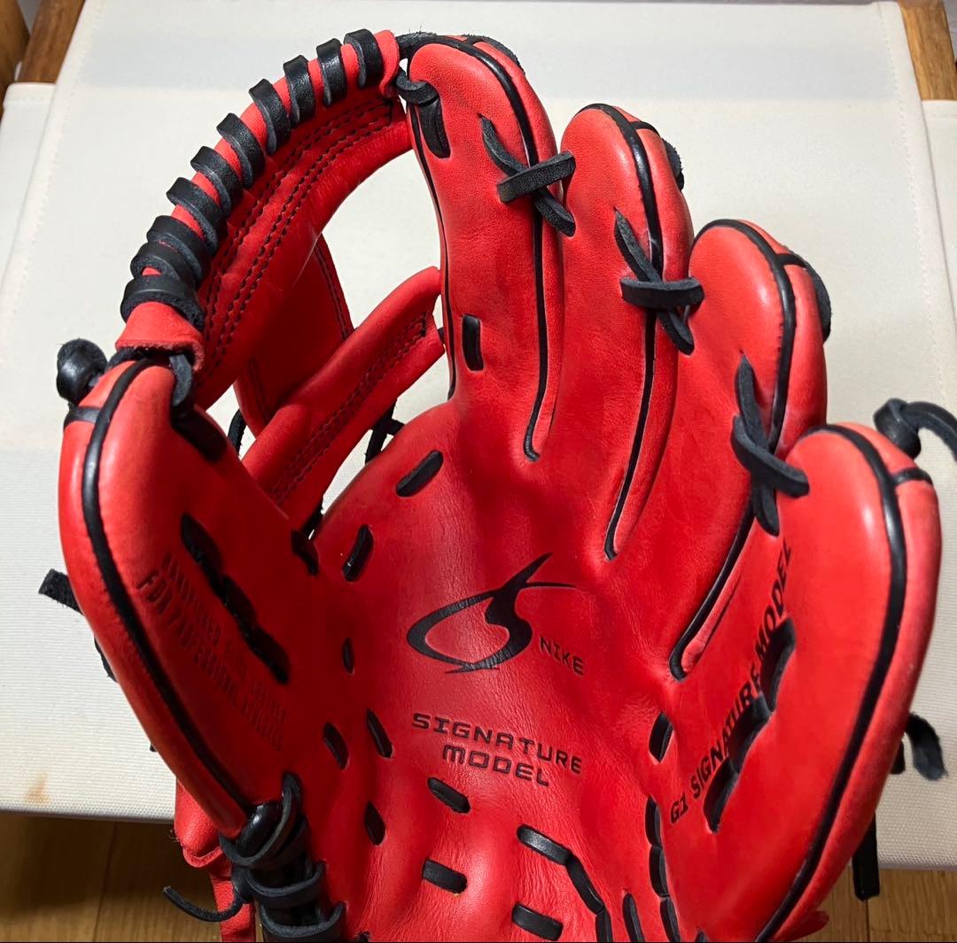 NIKE ナイキG1 SIGNATURE MODEL　軟式用グローブ　岩村モデル