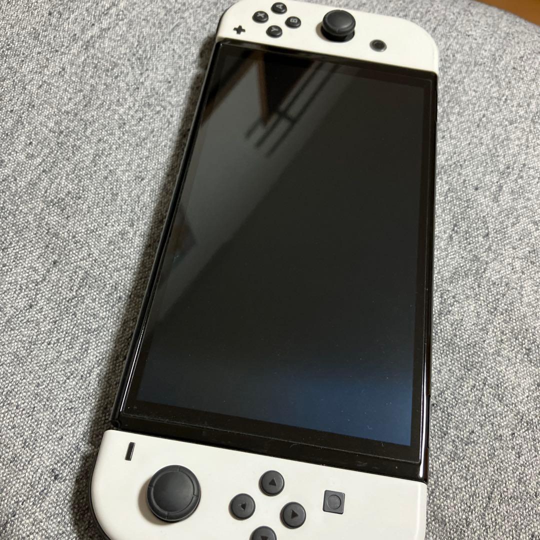 【美中古】 Nintendo Switch 任天堂 スイッチ 有機ELモデル 白