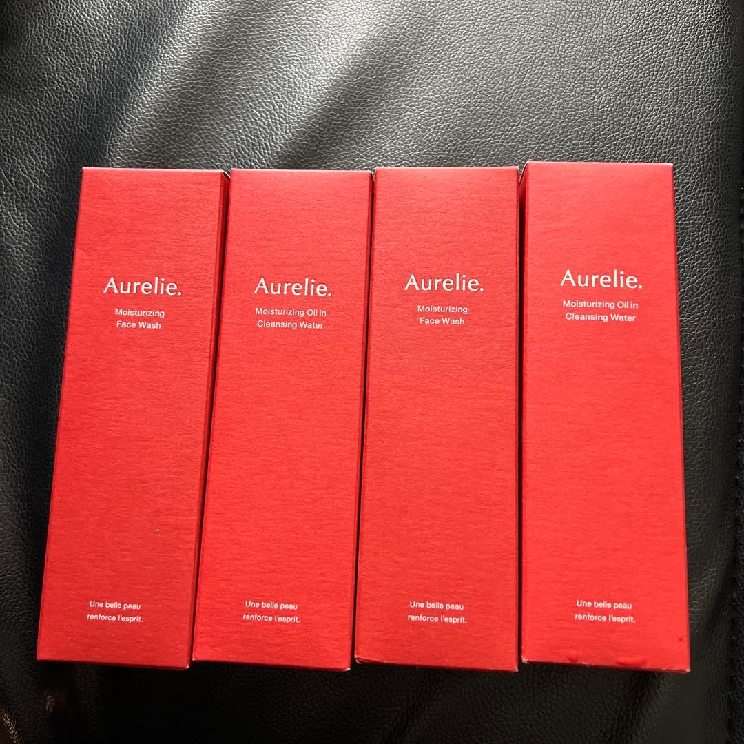 Aurelie クレンジングウォーター& 洗顔料2本セット