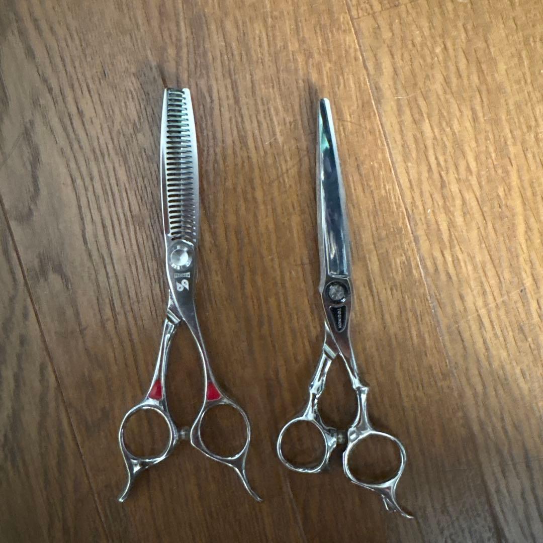 セニングシザー(すきバサミ) 標準サイズ シルバー