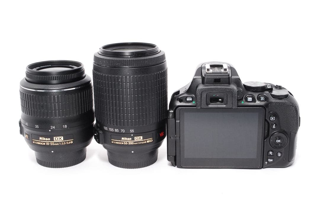 ◆すぐ使える◆Nikon D5500◆一眼レフカメラ◆WiFi楽々転送◆バッグ付