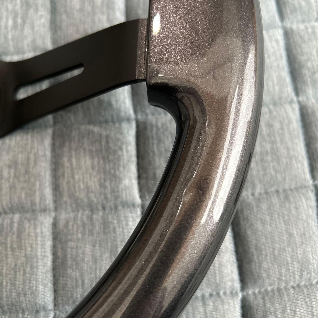 Avenue ステアリングホイール ディープコーン 35パイ ガンメタ