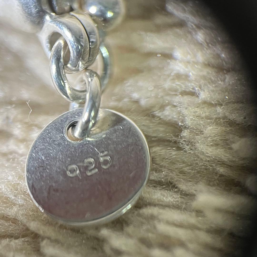 美品 ティファニー TIFFANY&CO リターントゥ オーバルタグ ネックレス