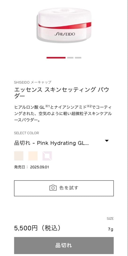 SHISEIDO セット