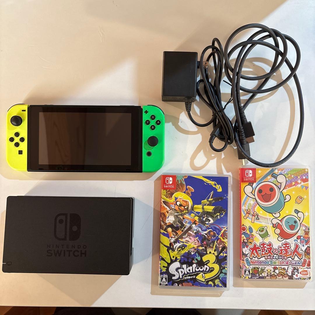 Nintendo Switch 非純正HDMI ソフト付き