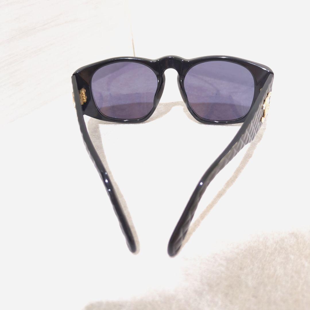 【CHANEL】シャネル サングラス ココマーク マトラッセ ブラック